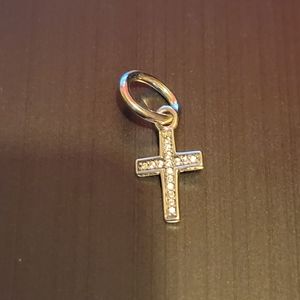 Pandora cross pendant charm